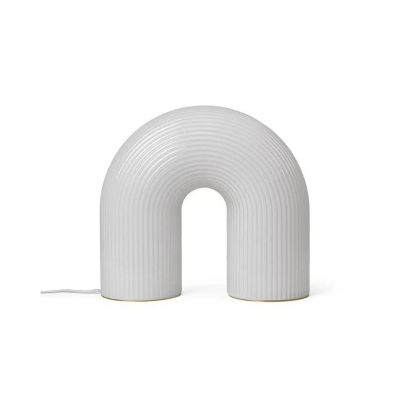 ferm LIVING - Vuelta pöytävalaisin White – ferm LIVING