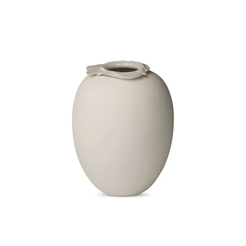 Northern - Brim Vase H28 Beige Ceramics – Northern