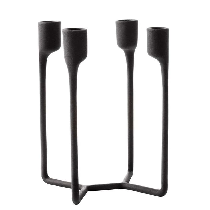 Normann Copenhagen - Heima 4-armed Kynttilänjalka Black – Normann Copenhagen