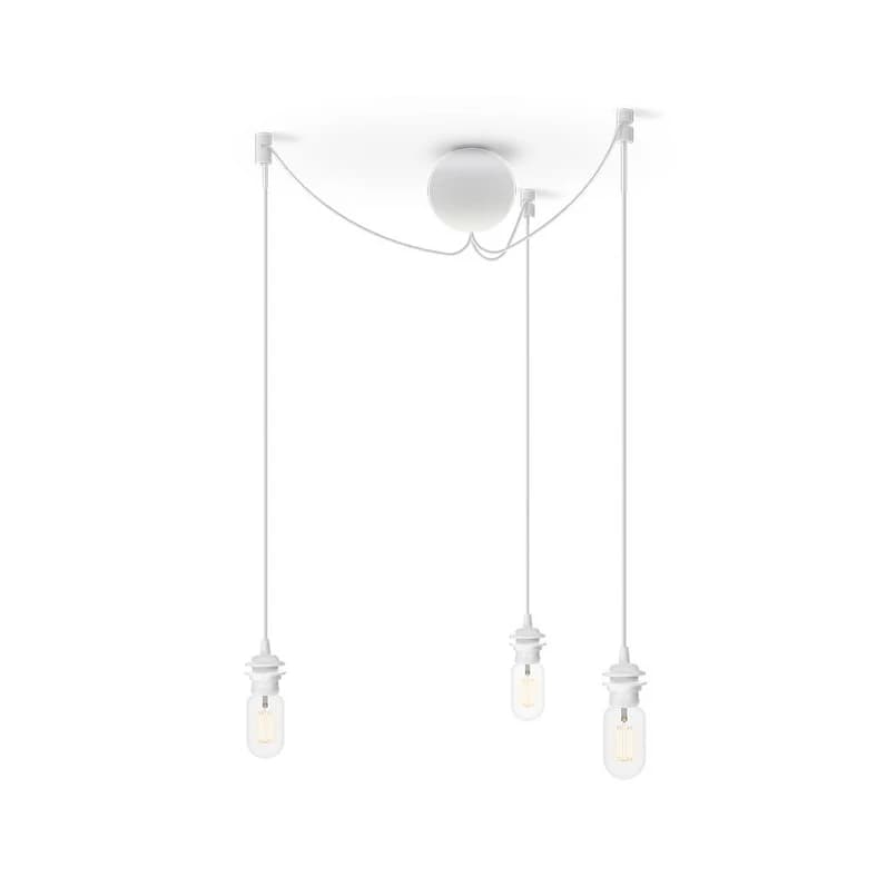 UMAGE - Cannonball Cluster 3 Sockets Valkoinen – UMAGE