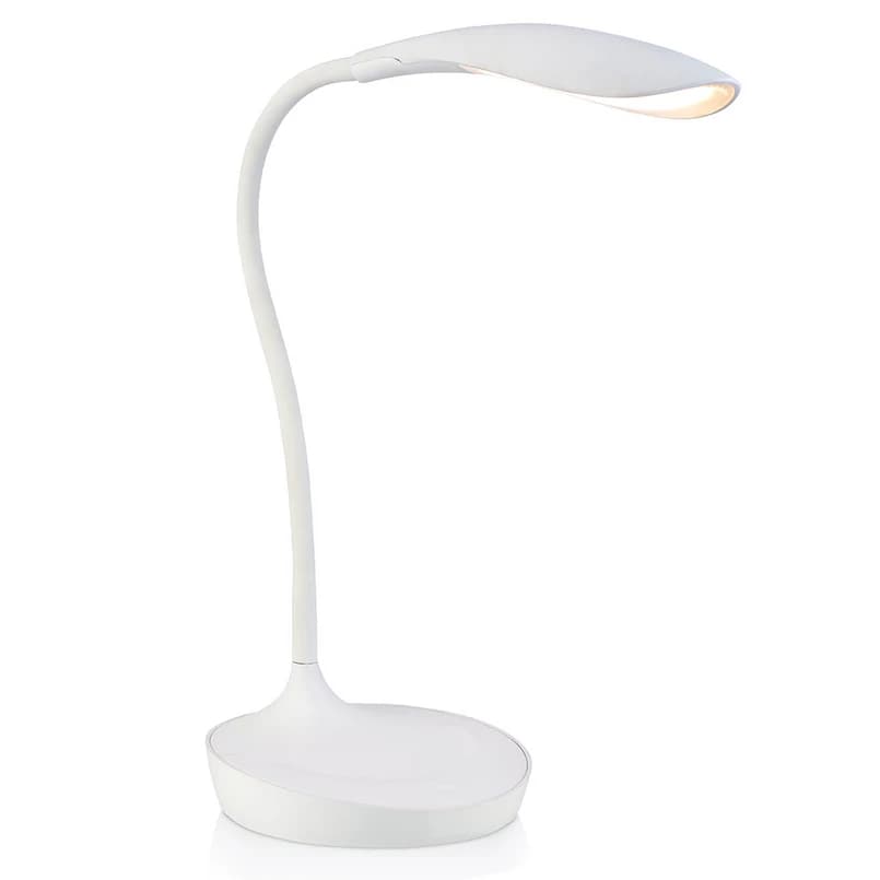 Markslöjd - Swan LED Pöytävalaisin w/USB White – Markslöjd