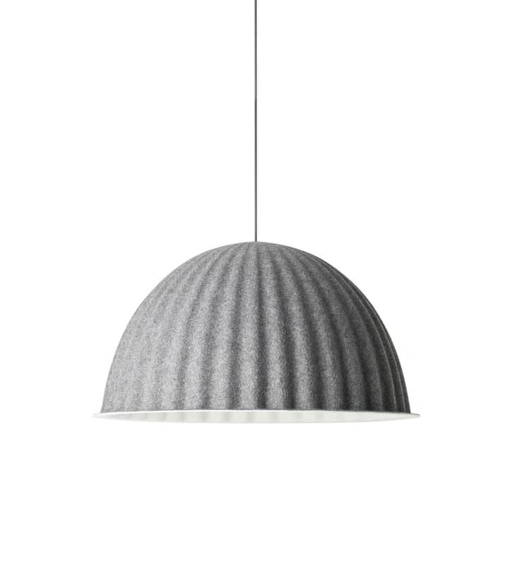 Muuto - Under The Bell -riippuvalaisin Ø82 Grey – Muuto