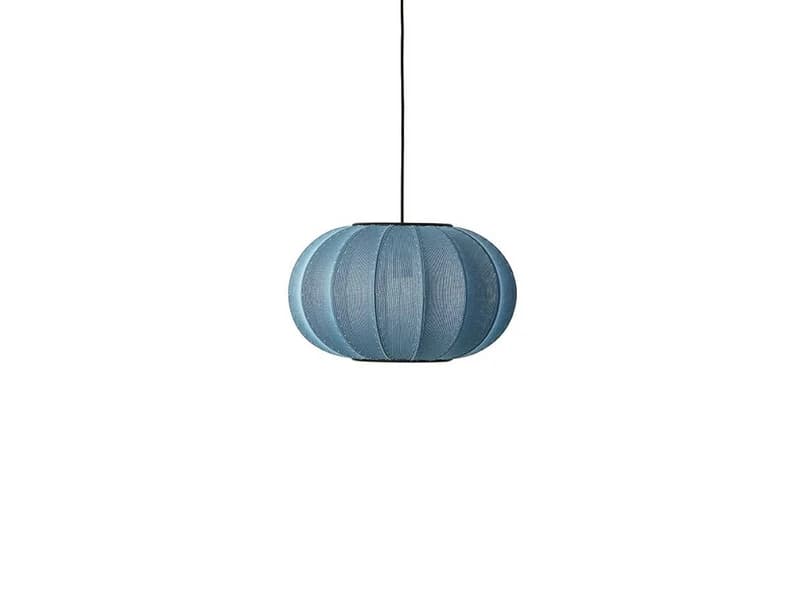 Made By Hand - Knit-Wit 45 Oval Riippuvalaisin Blue Stone – Made By Hand