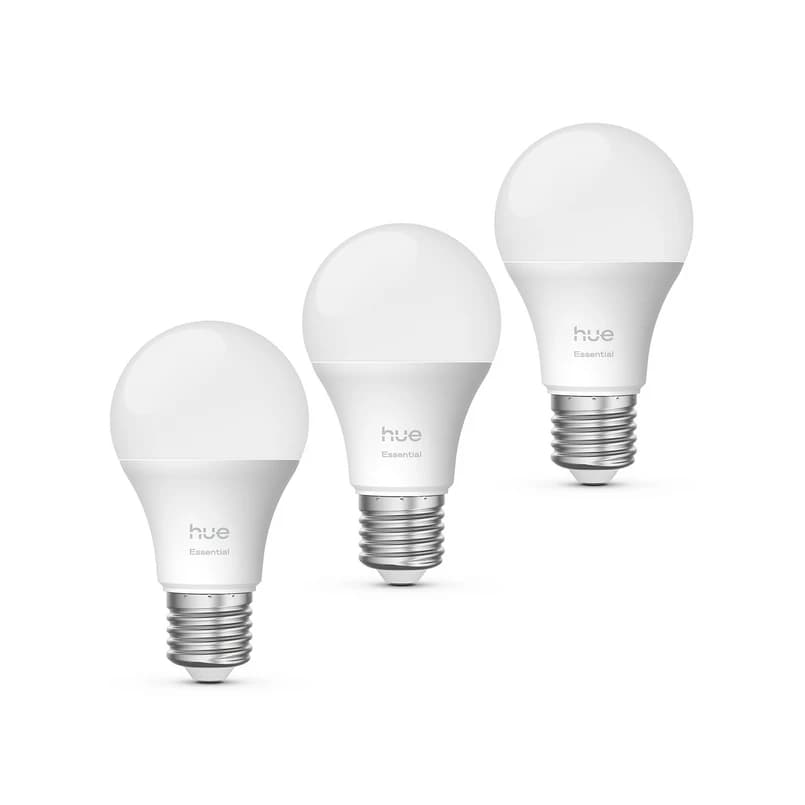 Philips Hue - Älykäs LED-lamppu E27 A60 8 W RGB CCT 3 kpl – Philips Hue