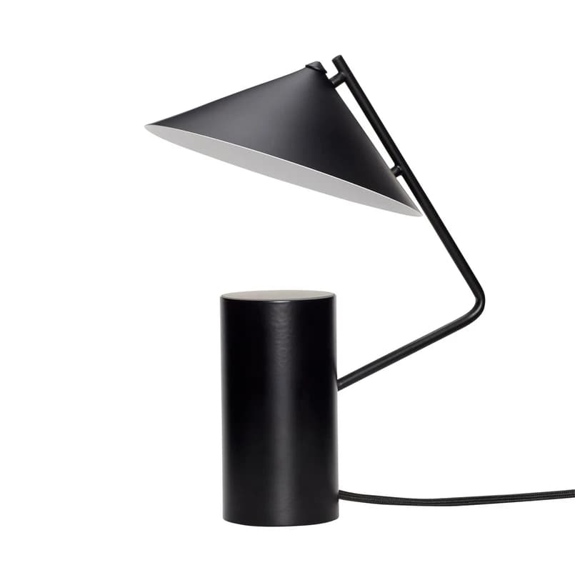 Hübsch - Sen Pöytävalaisin Geometric Black – Hübsch
