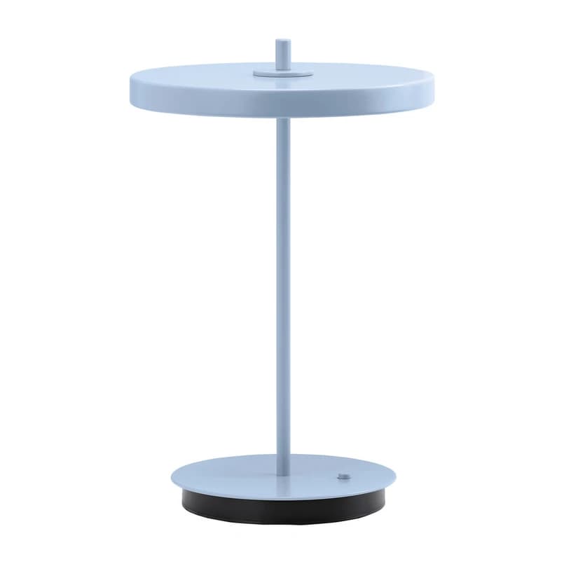 UMAGE - Asteria Move LED-akkukäyttöinen pöytälamppu, vaaleansininen, 31 cm – UMAGE