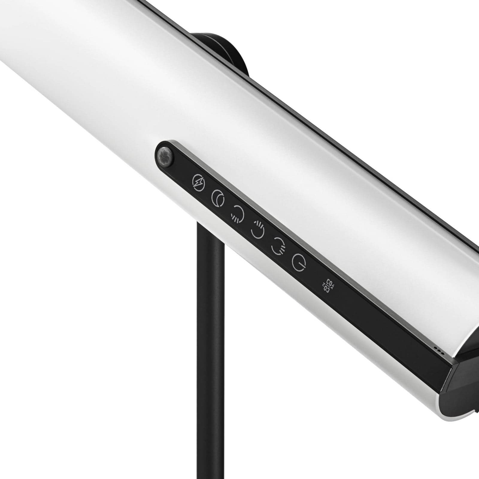 Yksi LED-työpöytälamppu, QI, ilmasensori, musta One HEAVN - Työhuone / toimisto - Design - Metalli - Yksilamppuinen – HEAVN