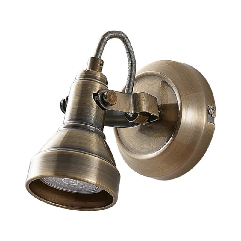 Lindby - Perseas LED Seinävalaisin Antique Brass – Lindby