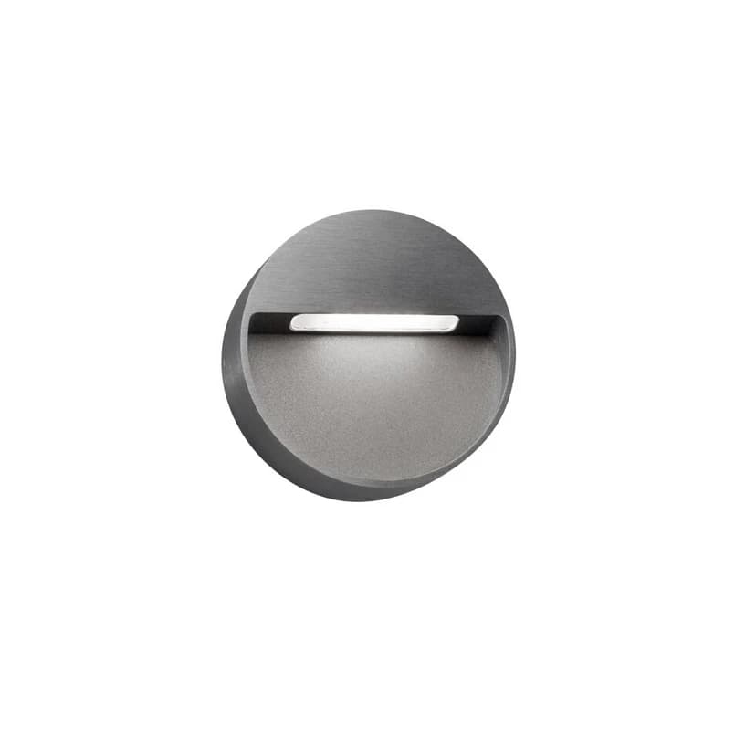 LIGHT-POINT - Serious 3 Seinävalaisin IP54 2700K Titanium – LIGHT-POINT