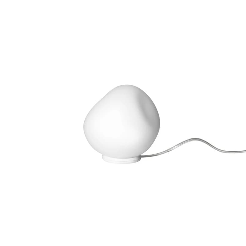 Foscarini - Hoba Piccola pöytälamppu, Ø 13 cm, päälle/pois, lasi – Foscarini