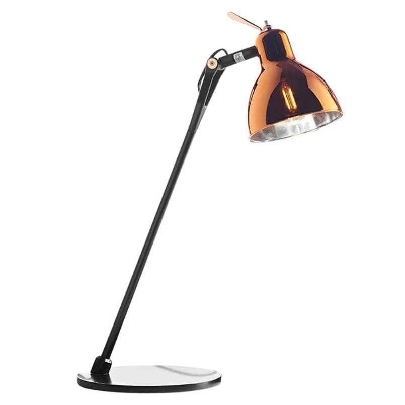 Rotaliana - Luxy T0 Glam pöytälamppu, musta/kupari, 52 cm – Rotaliana