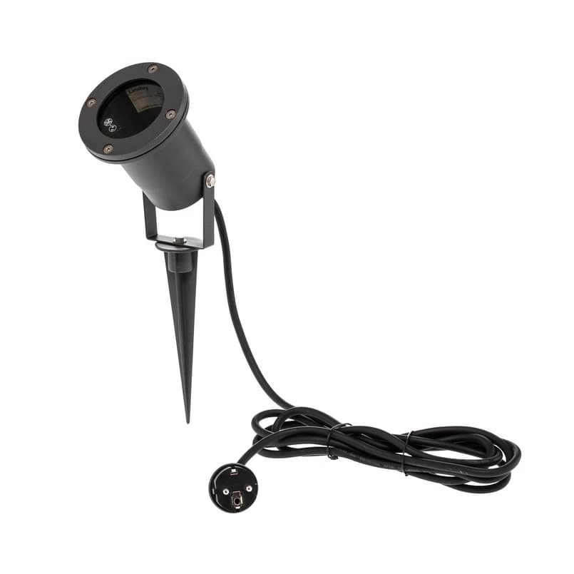 Lindby - Tessa Ulko Spot IP44 Grey – Lindby