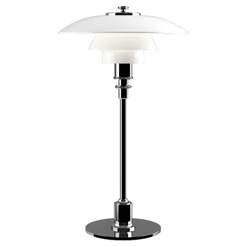 Louis Poulsen - PH 2/1 Pöytävalaisin High-Gloss Chrome-Plated – Louis Poulsen