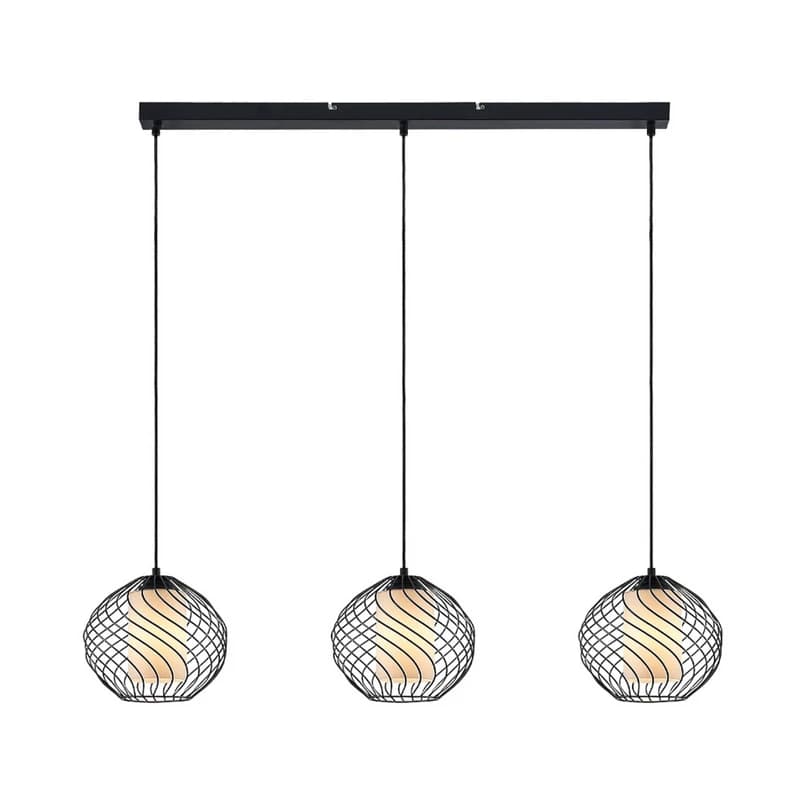 Lindby - Cedrice Riippuvalaisin Black/White – Lindby