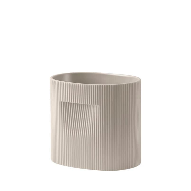 Muuto - Ridge Istutin H24 Beige – Muuto