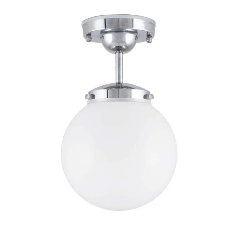 Globen Lighting - Alley Kattovalaisin IP44 Chrome/White – Globen Lighting