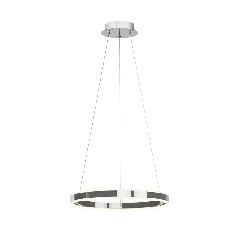 Lucande - Lyani Riippuvalaisin Ø50 Chrome/White – Lucande