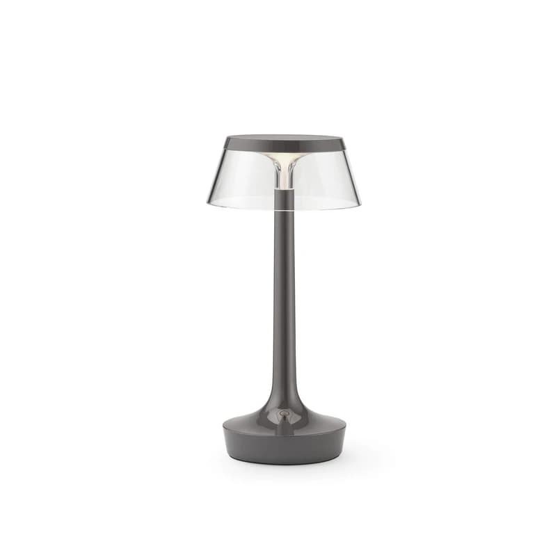 FLOS - Bon Jour Unplugged Pöytävalaisin Stormy Grey – FLOS