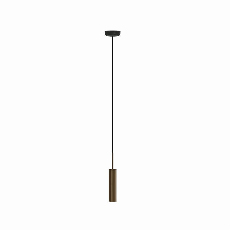 Audo Copenhagen - Putkimainen riippuvalo, 24 cm, pronssi, alumiini – Audo Copenhagen
