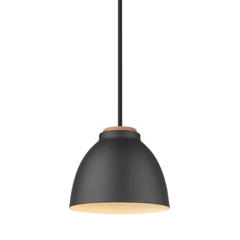 Halo Design - Nivå Riippuvalaisin Ø14 Black/Wood – Halo Design