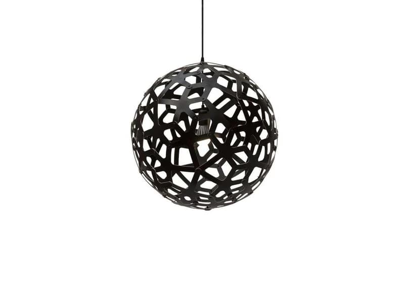 david trubridge - Coral Riippuvalaisin Ø60 Musta – david trubridge