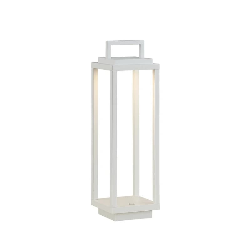 Lucande - Mirina Portable Ulkovalaisin White – Lucande