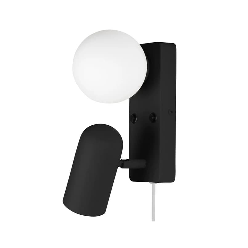Globen Lighting - Doppio Seinävalaisin Musta – Globen Lighting