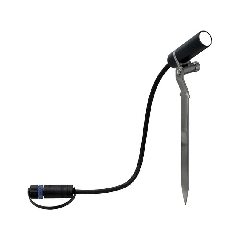 Paulmann - Plug & Shine 3 LED Puutarhavalaisin Plantini IP65 Anthracite – Paulmann