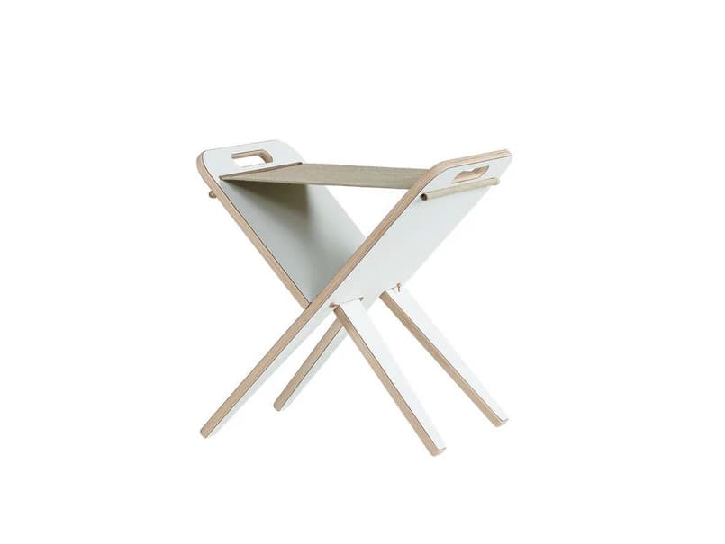 Piet Hein - Klaburet Stool White/Linen – Piet Hein