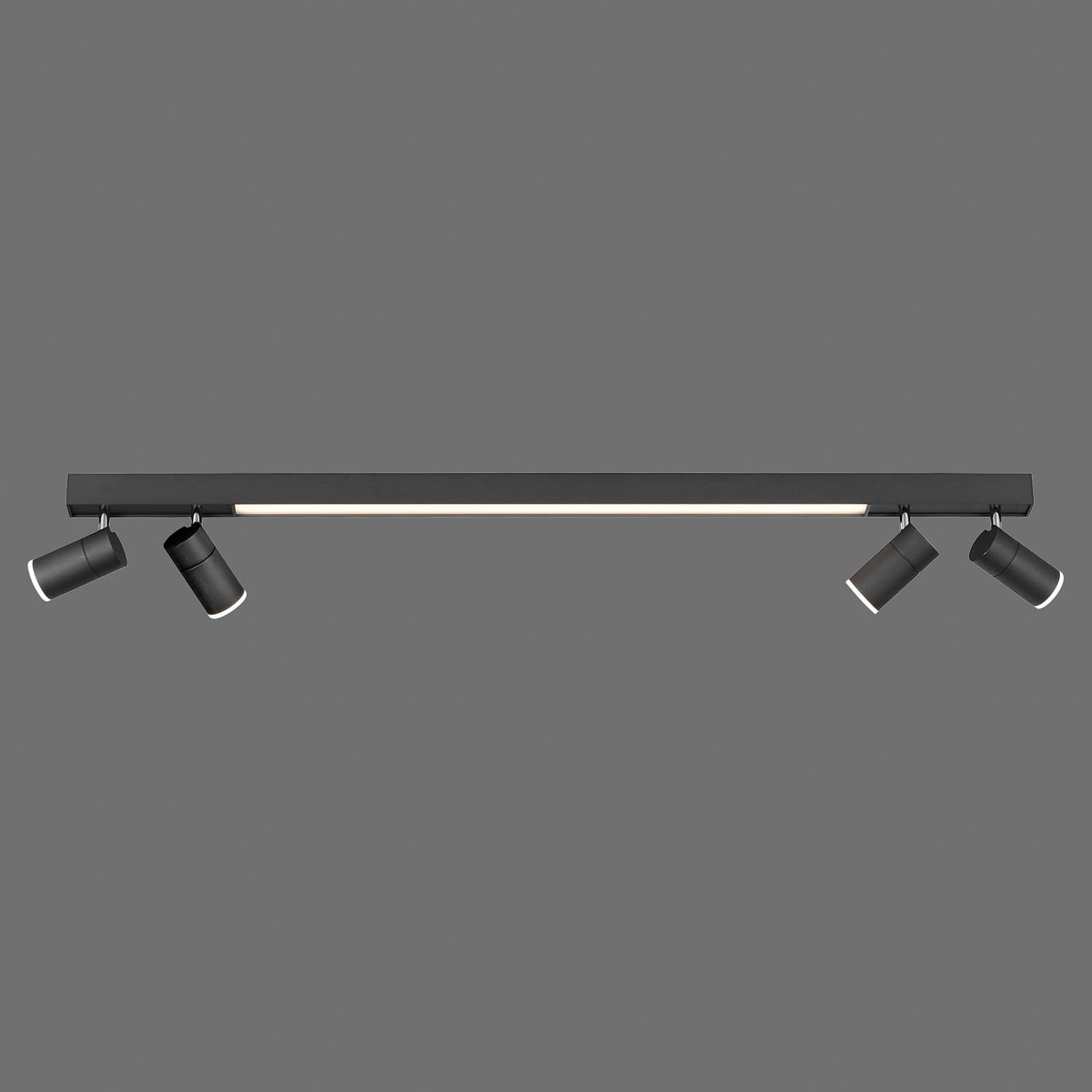 Lines Spot LED-kattovalaisin, 120 cm, grafiitti - PURE PURE Lines Spot - Olohuone - Moderni - Metalli - Kulmikas – Pure
