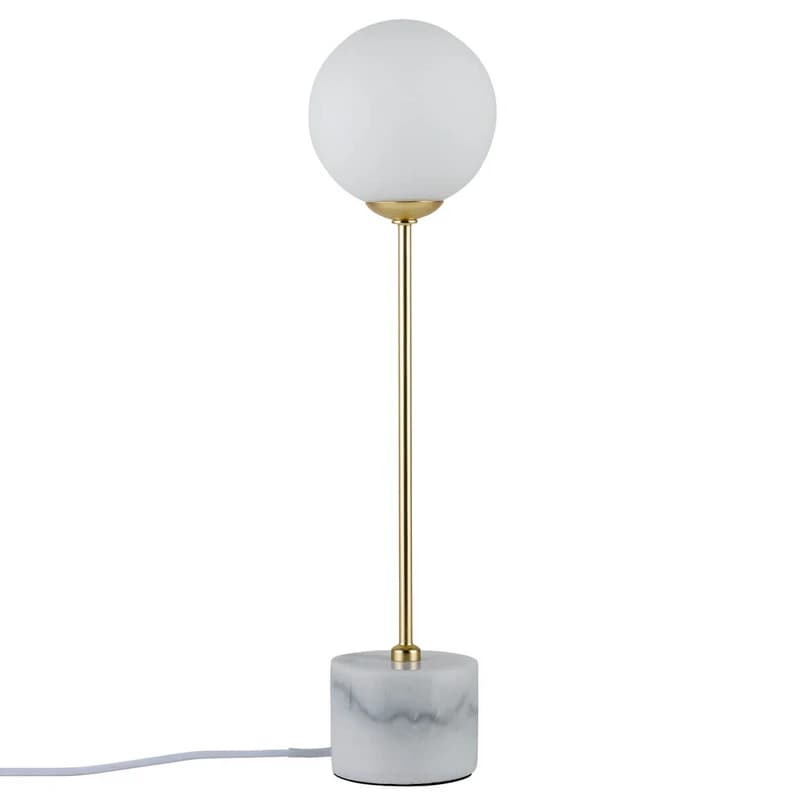 Paulmann - Moa Pöytävalaisin Valkoinen/Gold/Marble – Paulmann