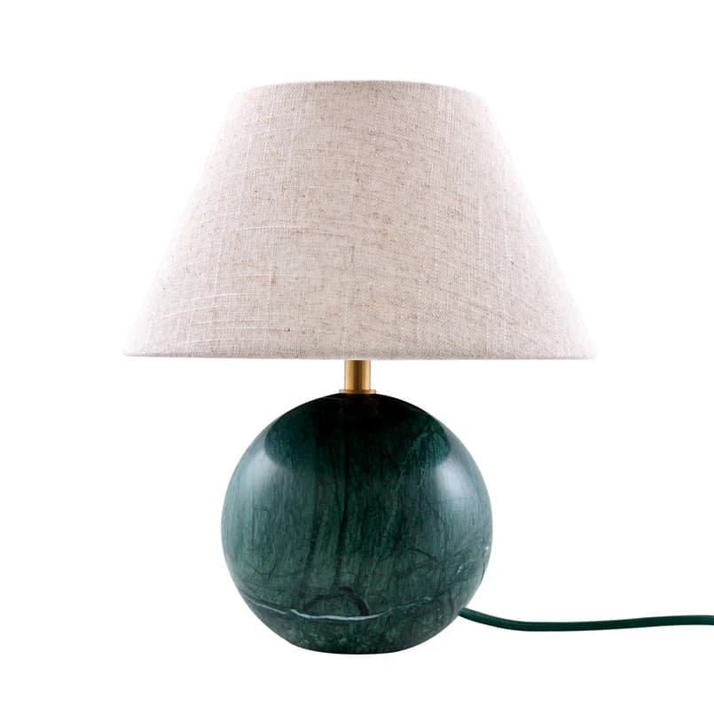 Globen Lighting - Castello pöytälamppu, vihreä/beige, korkeus 28 cm – Globen Lighting
