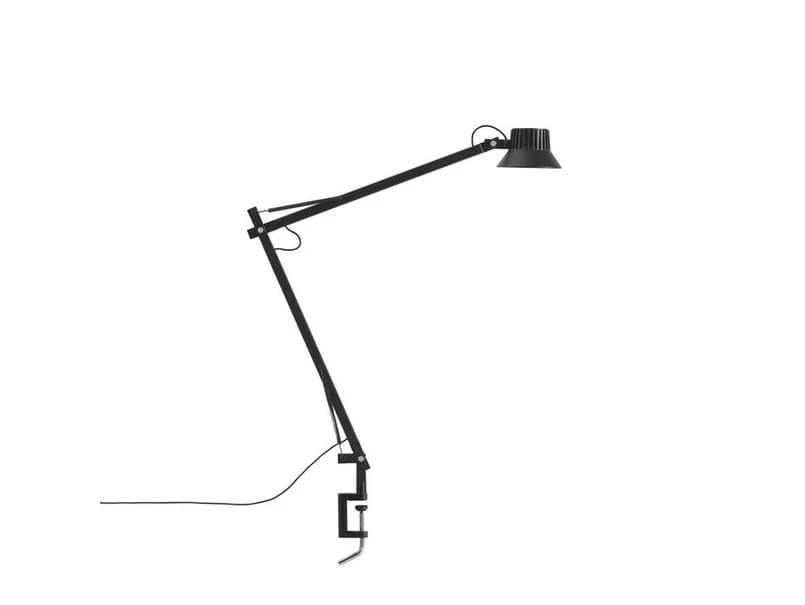 Muuto - Dedicate Pöytävalaisin w/Clamp L2 Black – Muuto