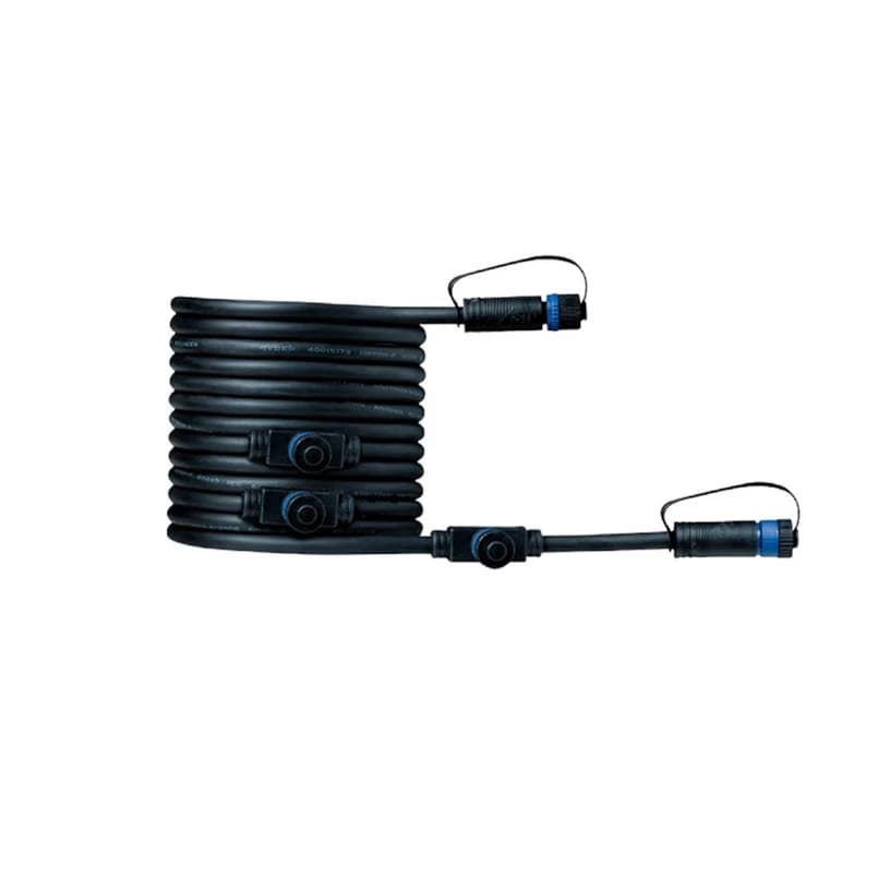 Paulmann - Plug & Shine 3 LED Maahanupotettava Spotti Floor Mini IP67 Silver – Paulmann