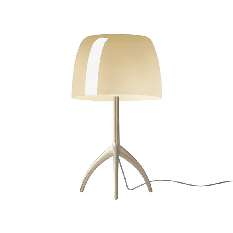 Foscarini - Lumiere Grande pöytävalaisin, kulta/beige, 45 cm – Foscarini