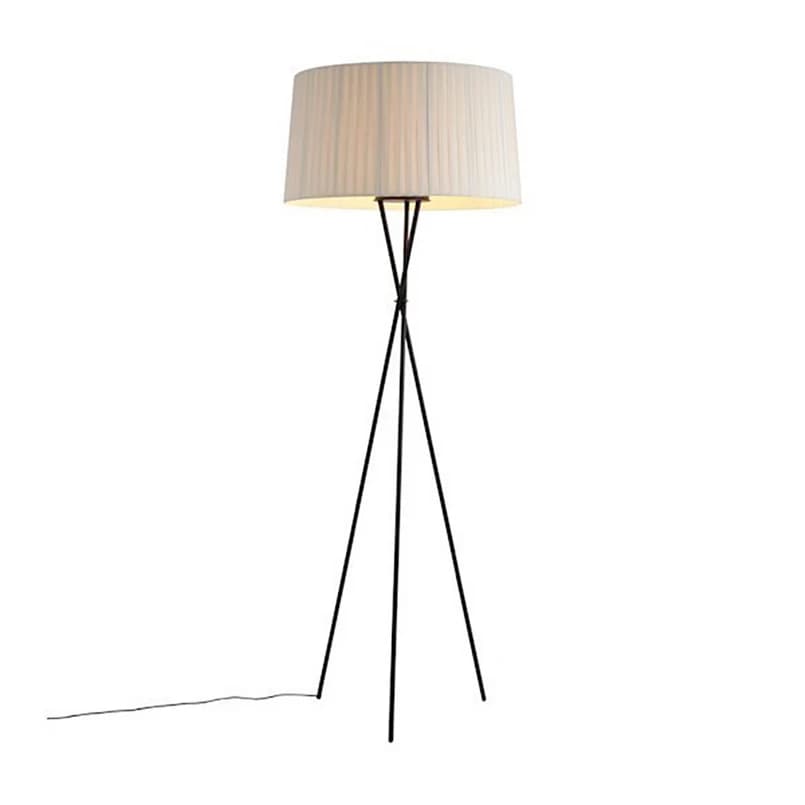 Santa & Cole - Trípode G5 Lattiavalaisin Black/Natural – Santa & Cole