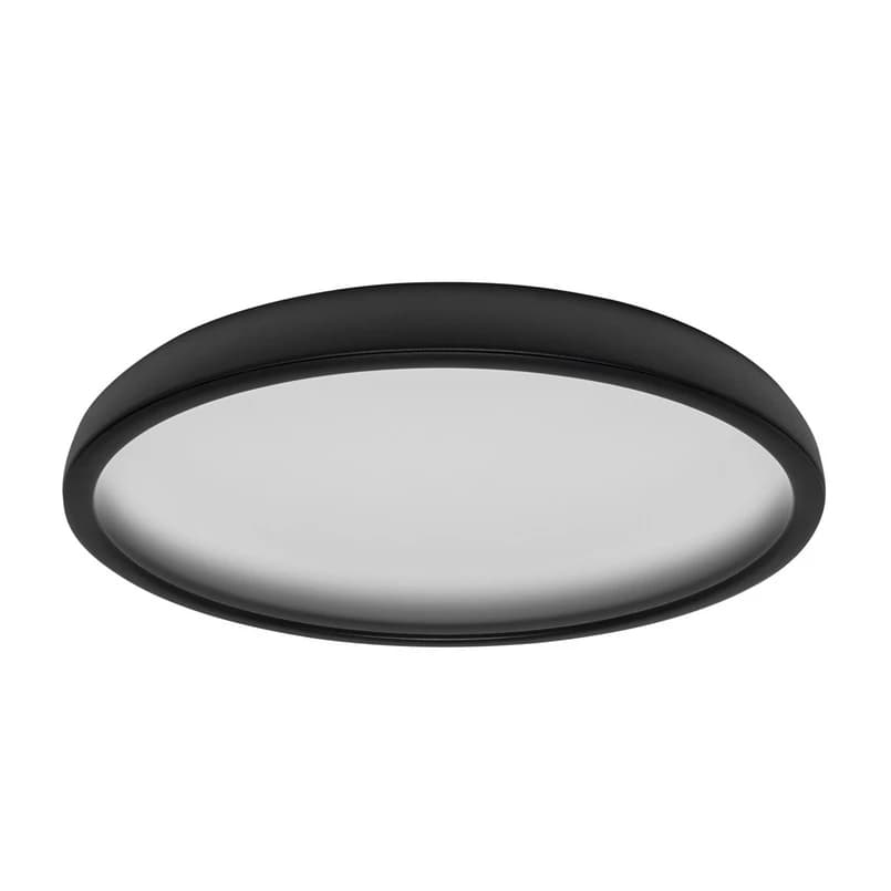 Stilnovo - Reflexio LED-kattovalaisin, Ø 46 cm, musta – Stilnovo
