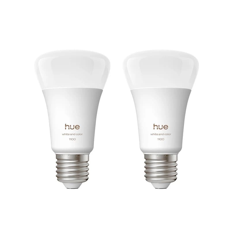 Philips Hue - WACA Smart E27 LED 8,1 W 1100 lm CCT RGB 2 kpl – Philips Hue