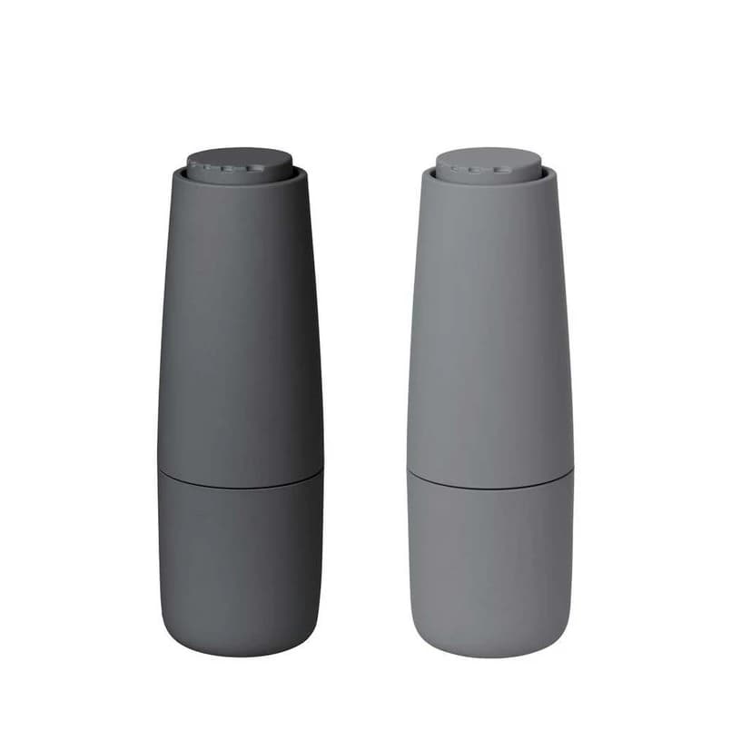 Blomus - Salpi Suolaja pippurimyllysarja Sharkskin/Magnet – Blomus
