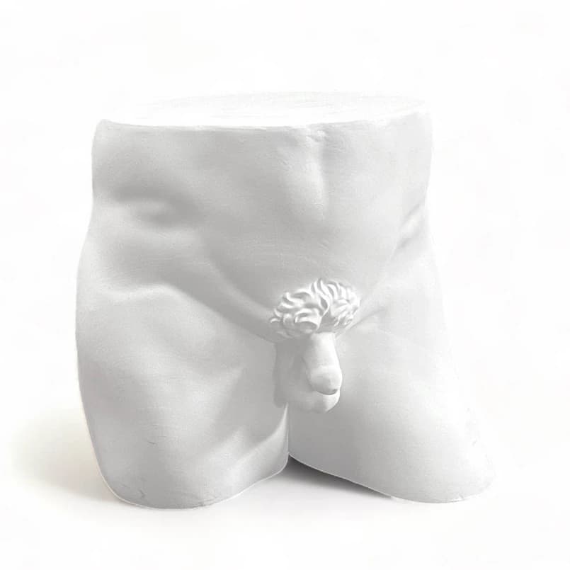 SELETTI - Piece of Me Man tuoli, valkoinen – SELETTI