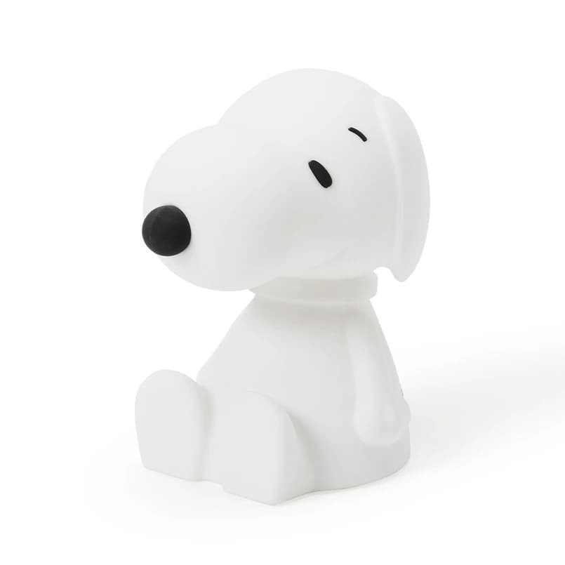 Mr Maria - Snoopy First Light kannettava pöytävalaisin, korkeus 22 cm, valkoinen – Mr Maria