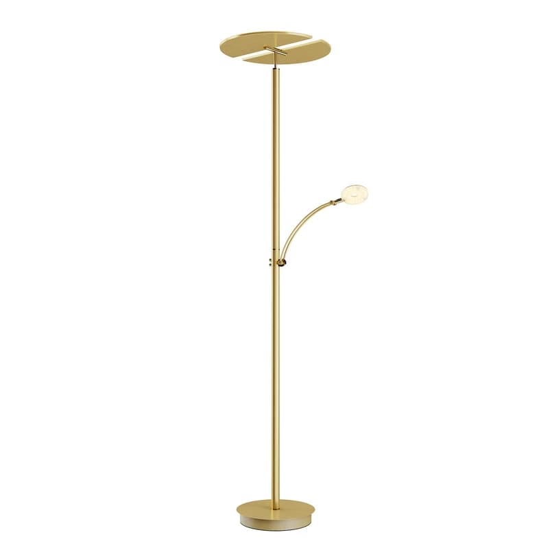 Lucande - Anniki LED-lattiavalaisin messinki – Lucande