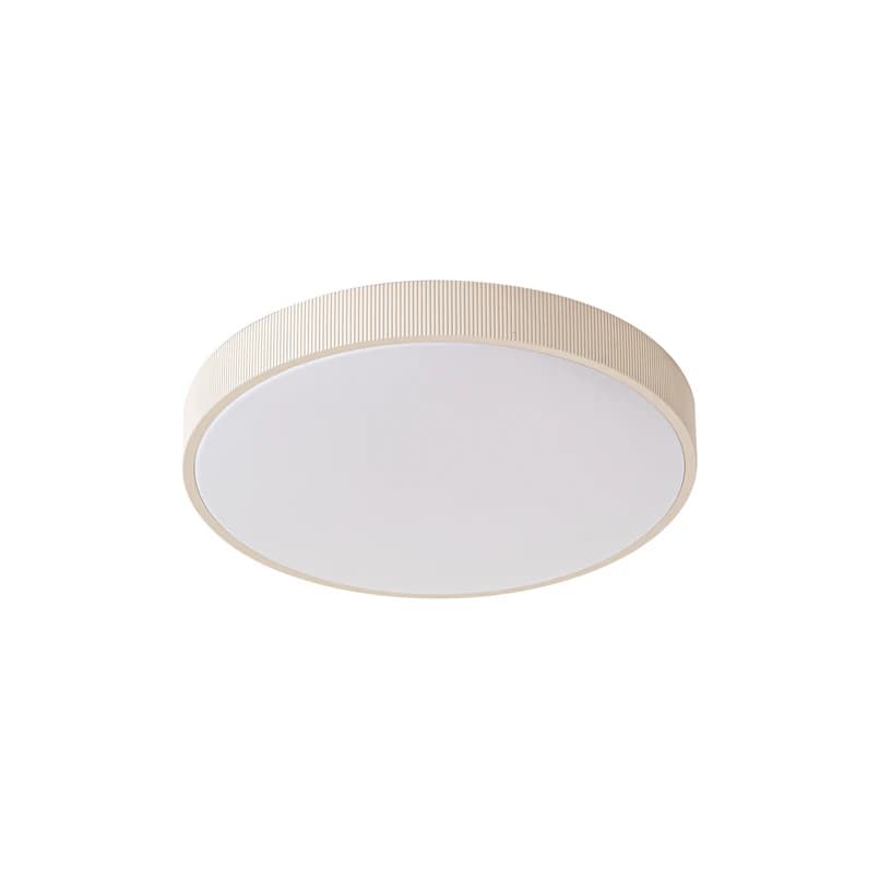 Lindby - Zylo LED-kattovalaisin, beige, Ø 49 cm, CCT, himmennettävä – Lindby