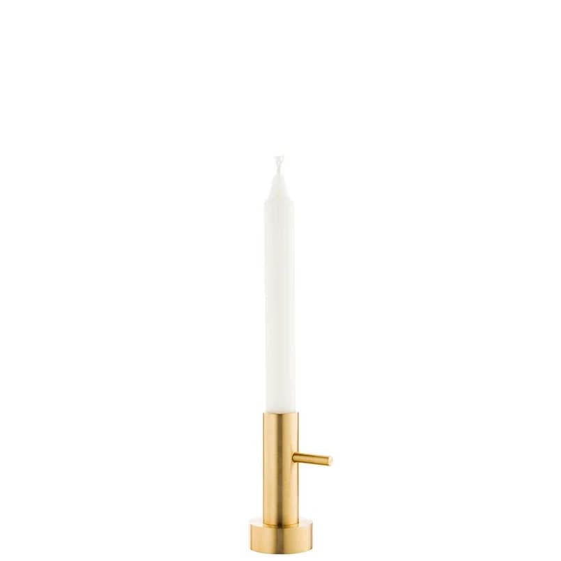 FRITZ HANSEN - Candleholder Single #1 Brass – FRITZ HANSEN