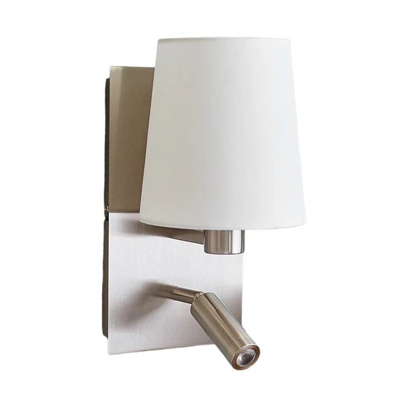 Lindby - Aiden Seinävalaisin White/Nickel – Lindby