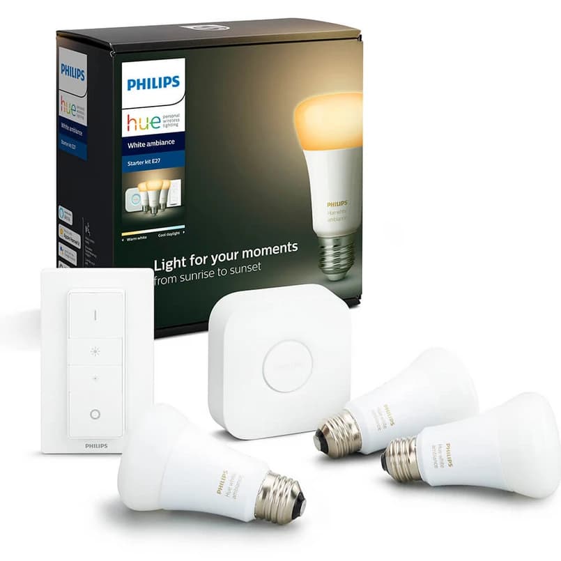 Philips Hue - White Amb. Aloituspaketti 3 E27 – Philips Hue