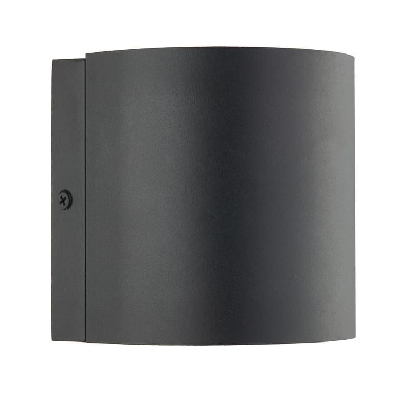 Lindby - Gladis LED Ulko Seinävalaisin Black – Lindby