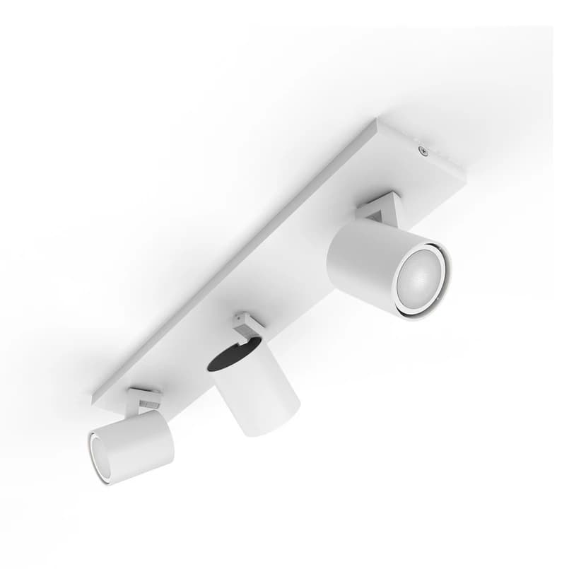 Philips Hue - Runner LED-spotti, 3-lamppuinen, himmennin, valkoinen – Philips Hue