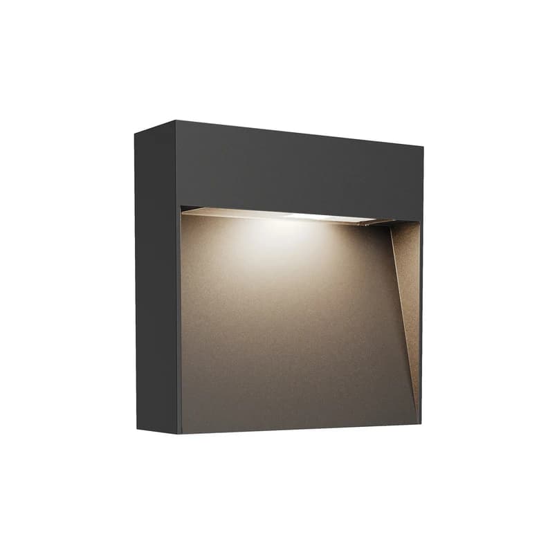 Lucande - Noreia LED Ulko Seinävalaisin Dark Grey – Lucande