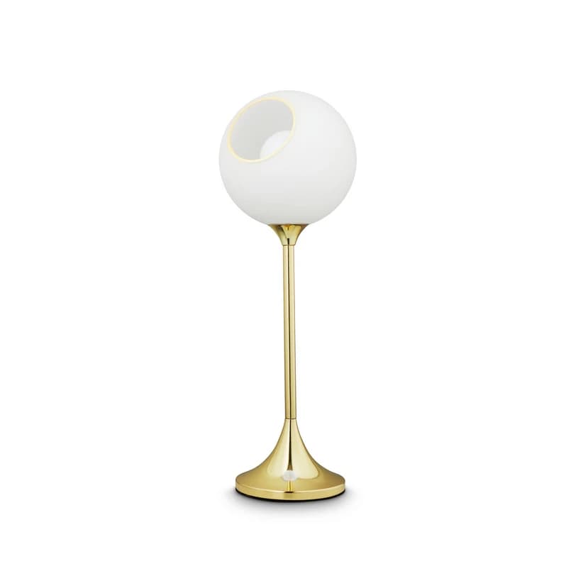 DESIGN BY US - Ballroom Pöytävalaisin White Snow/Gold – DESIGN BY US